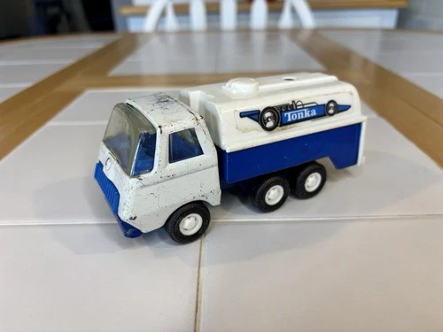 Tiny Tonka Tanker Truck Racing Fuel