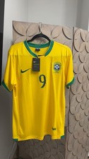 Brazil 2006 WC Edition Home Kit Ronaldo 9 El Fen meno Jersey Retro