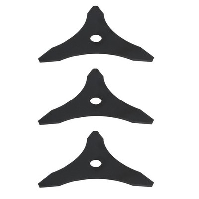 3x Dickichtmesser 3-Zahn 255x25,4mm für Echo SRM2305 SRM5000 SRM4000 SRM350