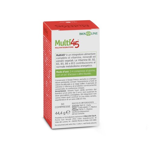 Multi45 MULTINTEGRATORE Integratore di Vitamine Minerali e Fitonutrienti (50 - Foto 6 di 24