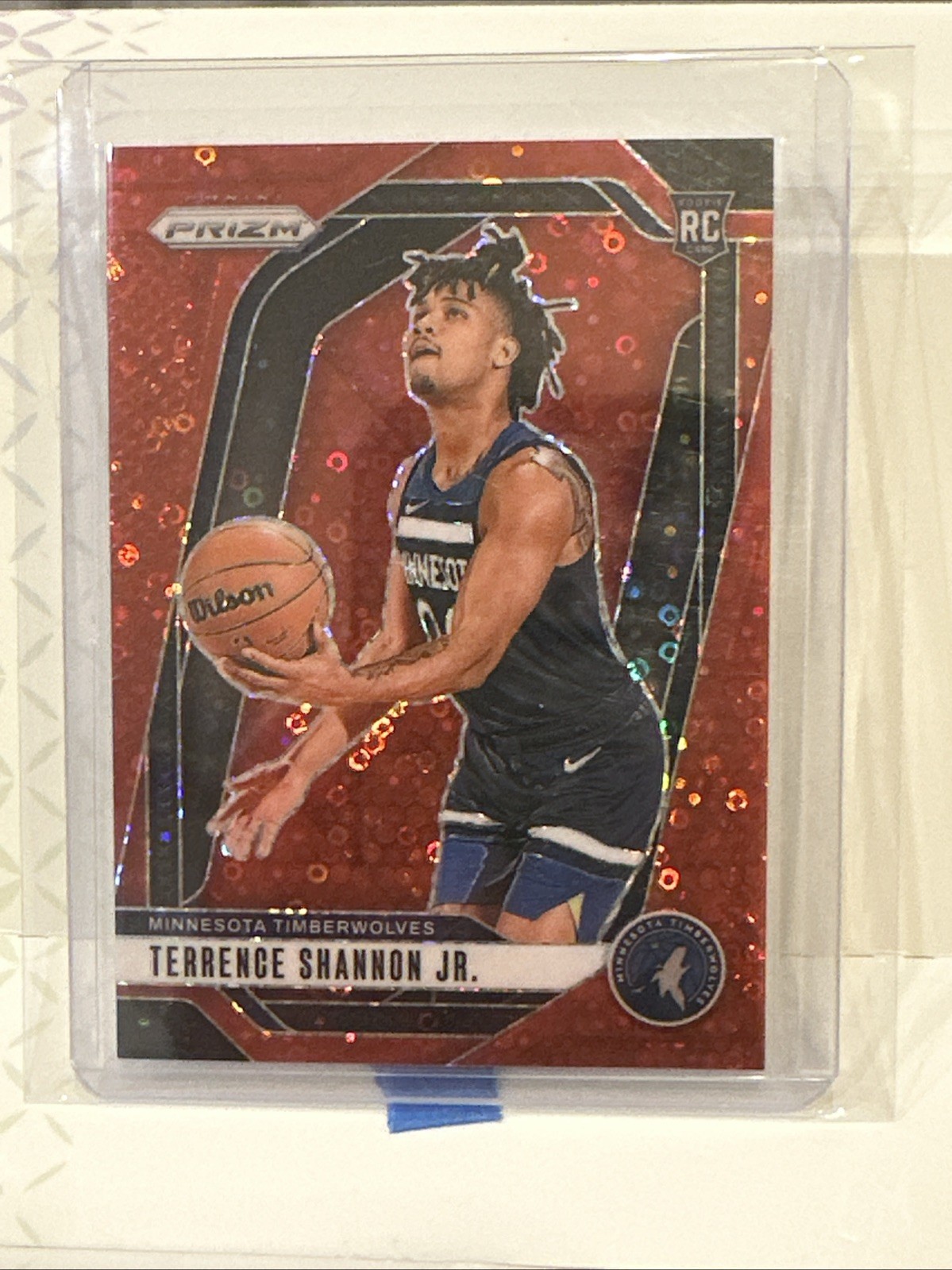 2024-25 Panini Prizm Terrence Shannon Jr. RC Rookie Fast Break Red /100 #224