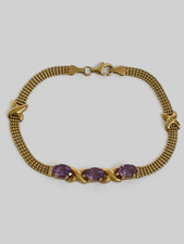 Delicate Yellow Gold (Stamped, Unverified) Am...