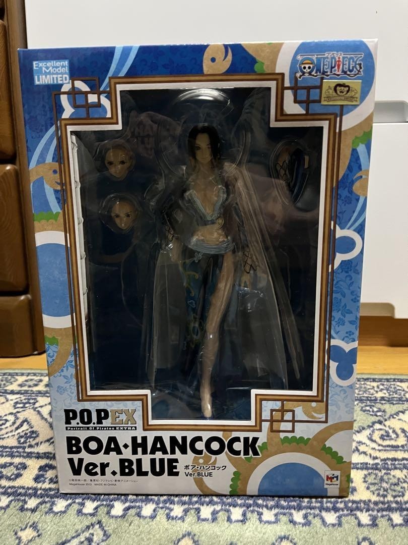 Boa Hancock Ver. Azul Excelente Modelo