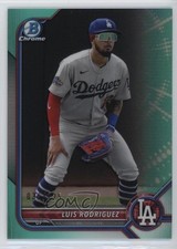 2022 Bowman Chrome Prospects Aqua Refractor 38/125 Luis Rodriguez #BCP-47 0w3