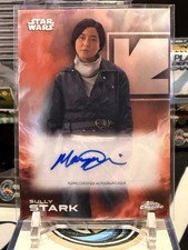 2025 Topps Chrome Star Wars SULLY STARK Autographed Card TZ