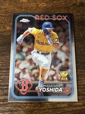 2024 Boston Red Sox Masataka Yoshida Topps Chrome All-Star Rookie Cup #63