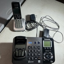 Panasonic KX-TG9581 2-Line Cordless Telephone System W/ 2 Handsets 