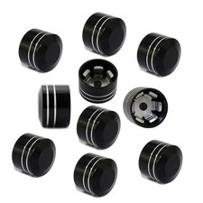10PCS Motorcycle Bolt Covers Engine Topper Head Bolts Caps Aluminum for Harley T