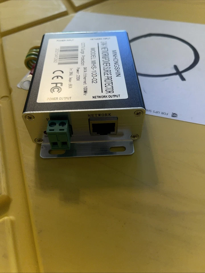 Network RJ45 Lightning Surge Protector CCTV IP Camera Network Power 2-IN-1 SPD - Image 2 of 4