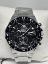 BIBI Luxury Watch Stainless Steel Black Dial Mens Chronograph Style Watch