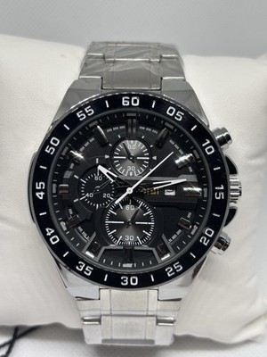BIBI Luxury Watch Stainless Steel Black Dial Mens Chronograph Style Watch