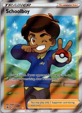 schoolboy pokemon card price - 261/264 - Full Art Ultra Rare - Sword & Shield or 5 Prize cards remaining 2021 SchoolBoy Pokmon Card Pokemon