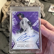 2018 Topps Diamond Icons Auto purple #ACGT Gleyber Torres RC ROOKIE AUTO 2/10