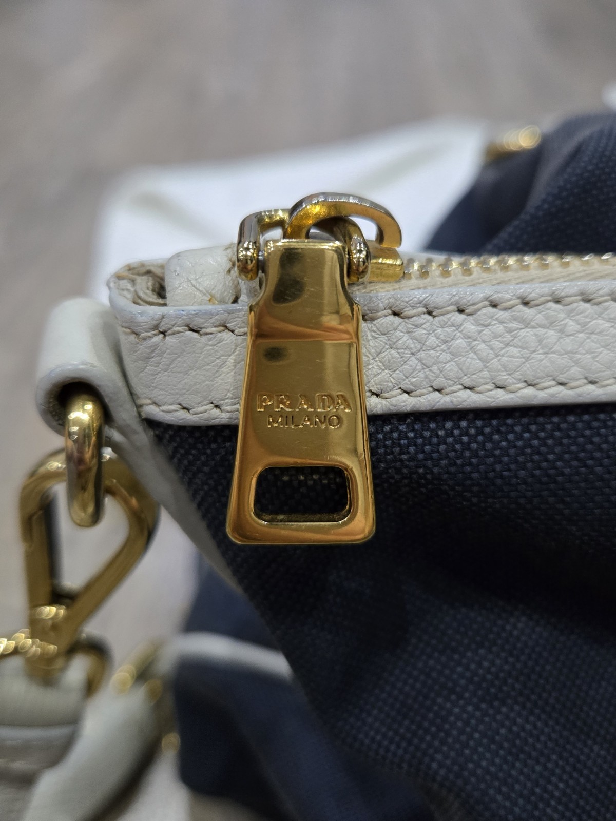 Rare Prada Demin Jacquard Bag image 5