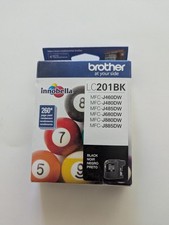 Brother LC201BK Genuine Black Ink Cartridge for MFC-J460DW J480DW J485DW