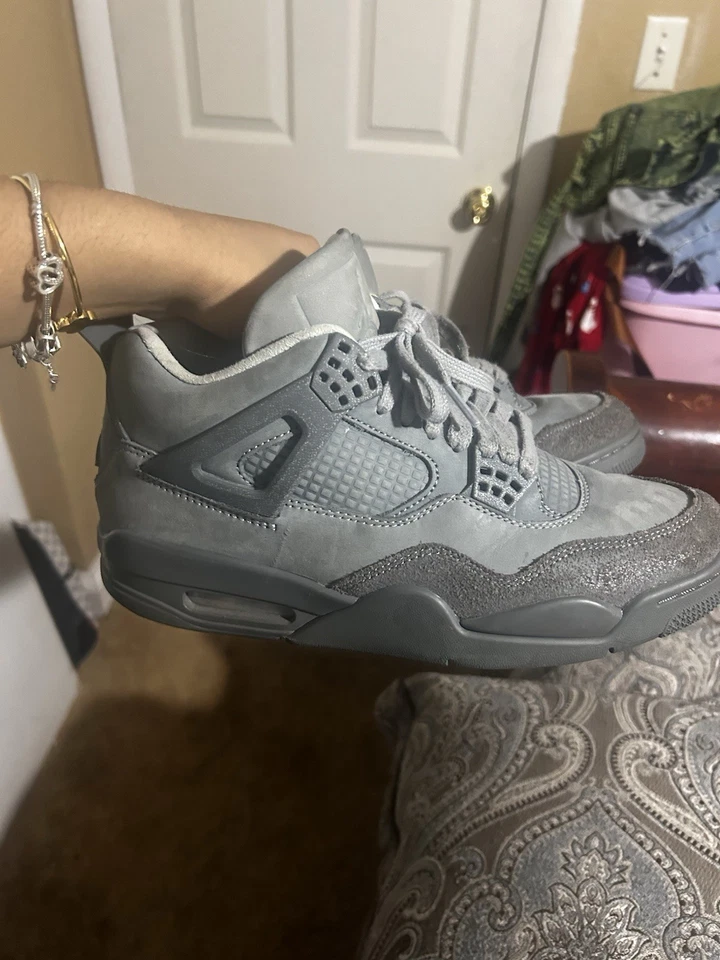 Zapatillas Gris Jordan’s 4 #jordan4s Talla 7.5 Viene Con Caja Foto 4 de 4