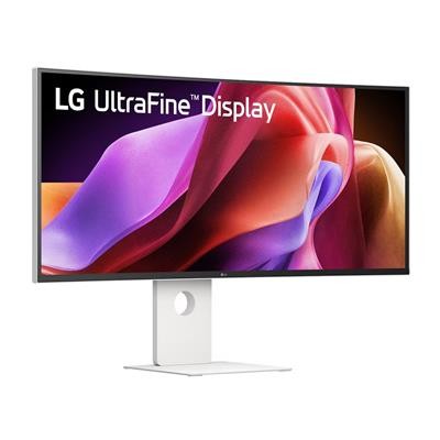 LG UltraFine Monitor 40U990A - Curved UltraWide 5K2K (5120 x 2160p) Nano IPS Black 40 Inch, 120Hz, 5ms, DCI-P3 99%, HDR 600, FreeSync Premium, Speakers, Thunderbolt 5, HDMI 2.1, DP2.1, White - Image 3