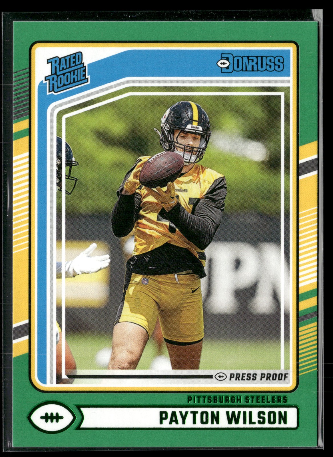 2024 Donruss #342 Payton Wilson Press Proof Green