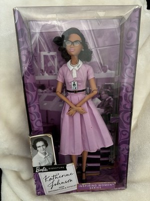 Barbie Signature Inspiring Women Katherine Johnson Doll 12in Collector Unopened