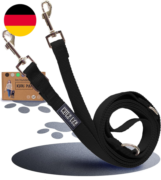 Komfortable Hundeleine 3M | Verstellbare Hundeleine MittelgroßE Hunde | Bambusvi-image
