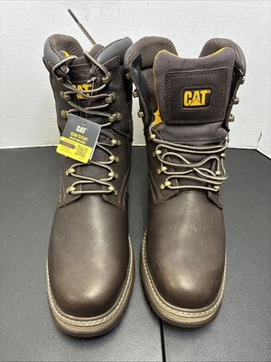 Caterpillar Fairbanks 8'' Waterproof TX Steel Toe Work Boots Men s Size 11.5