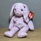 Ty Beanie Baby Floppity the Bunny DOB 5/28/96 Plush Stuffed Animal Bunny Vtg