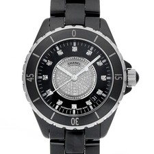 CHANEL J12 12P Diamond Center Diamond H1757 second hand mens