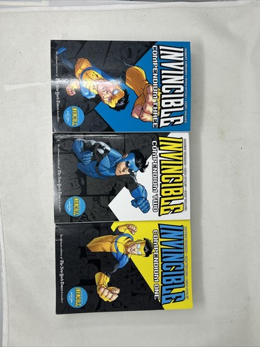 Invincible Compendium Vol 1-2-3 Complete Set Paperback by Kirkman -SRP ...