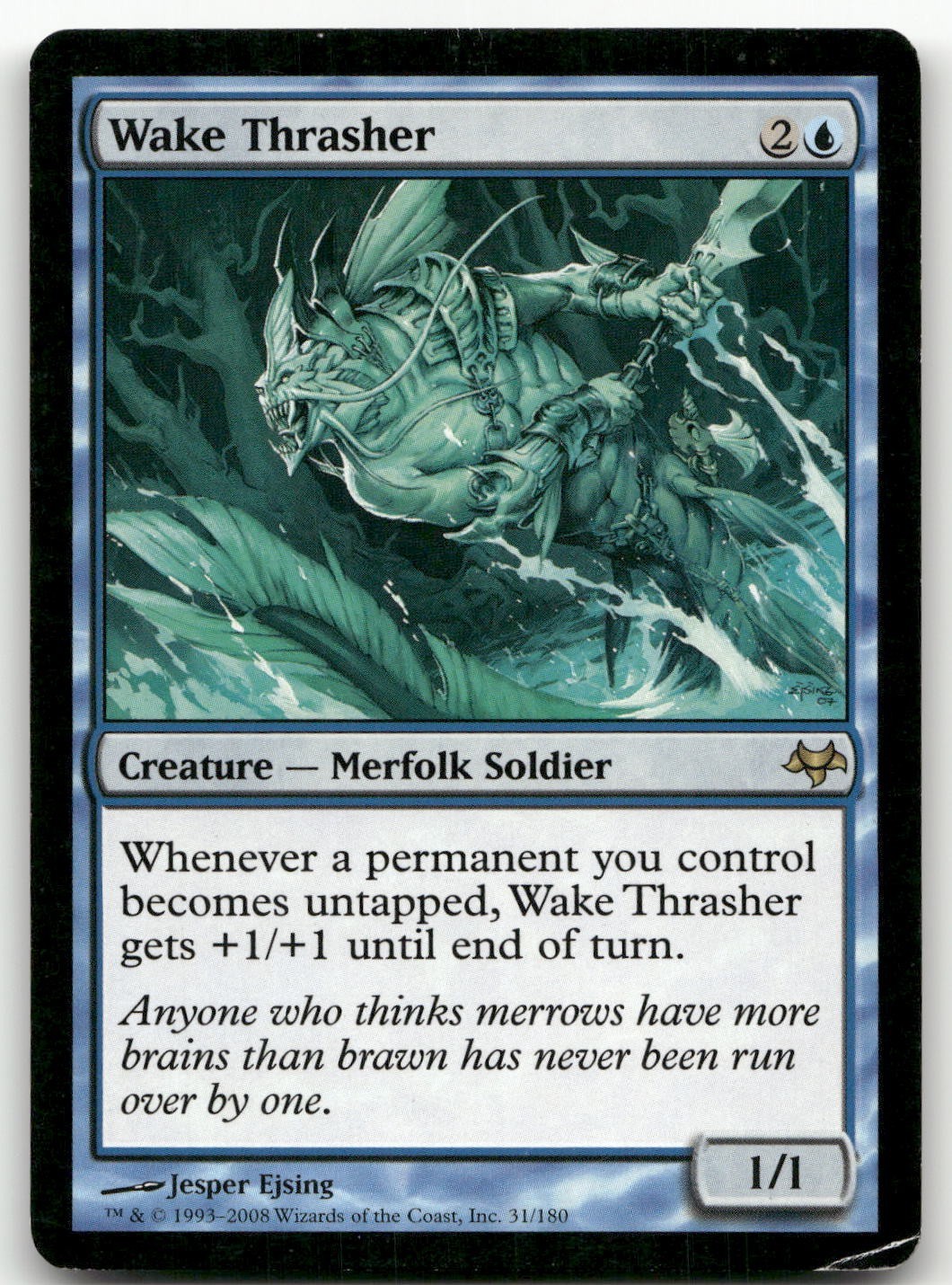 Wake Thrasher #31 (LP) Eventide EVE Magic MTG