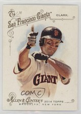 2014 Topps Allen & Ginter's Will Clark #284 0l0k