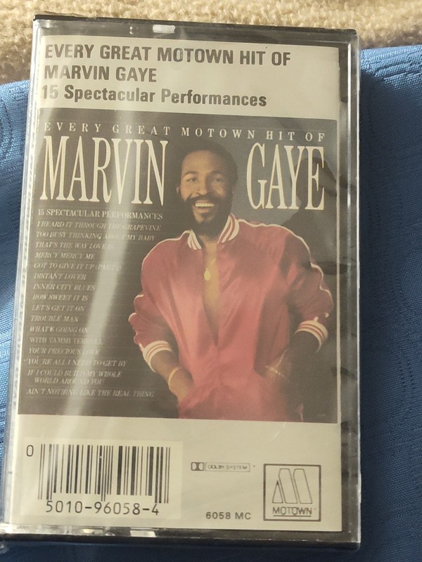 Marvin Gaye Every Great Motown Hit of Marvin Gaye Cassette 1983 Motown