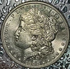 1900 Morgan Silver Dollar Uncertified About Uncirculated Plus Condition