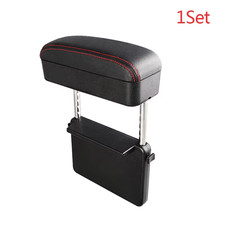 Car Armrest Box Elbow Support Adjustable Car Seat Gap Organizer Arm Rest Box for