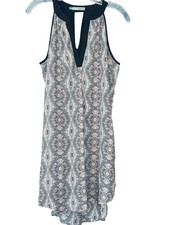 Maurices Womens Sleeveless Dress S Black & Pink