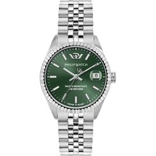 Orologio Philip Watch Caribe Verde 35mm r8253597673 Donna Acciaio Jubilee