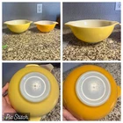 Vintage Pyrex 443 Cinderella 2 1/2 Qt Bowl & 442 Cinderella  1 1/2 Qt Bowl