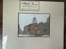 Martin Barry Hand Painted Print Chapel of the Immaculate Conception