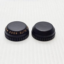 Bushnell Elite 4000 Matte Black Windage & Elevation Turret Caps 23 x 11.5 x 9 mm