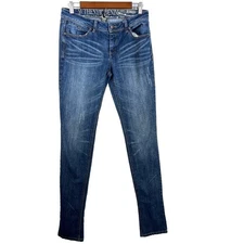 AUTHENTIC DENIM BENMORE REWASH SKINNY JUNIOR JEANS