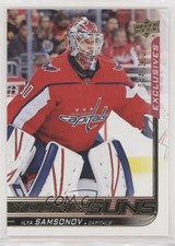 2018-19 Upper Deck Young Guns UD Exclusives 44/100 Ilya Samsonov #463 rx4