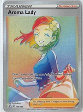 Aroma Lady 221/203 Rainbow Rare Evolving Skies Pokemon Holo Near Mint on eBay