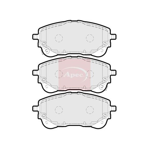 For TOYOTA COROLLA E21 EA1 EH1 2018 on BRAKE PADS (FRONT) (R90) PAD2317