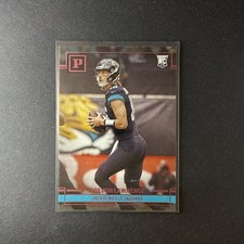 2021 Panini Chronicles #PA-1 Trevor Lawrence RC Rookie Pink Foil - Jaguars