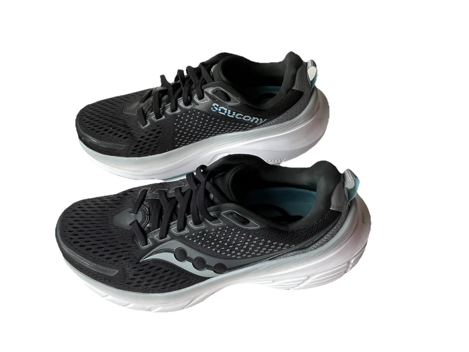 Saucony Guide 17 Women's Running Shoes Black White Mesh US 8.5 EUR 40 thumbnail 4