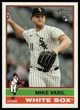 Mike Vasil 2025 Topps Heritage #507 RC Chicago White Sox Rookie