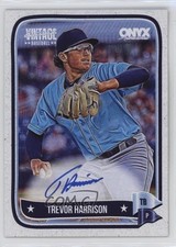 2024 Onyx Vintage Extended Auto Trevor Harrison #VATRHA Auto 0rd2