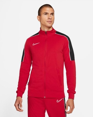  MENS Nike Red Pockets Polyester ACADEMY 21 Training Jacket 