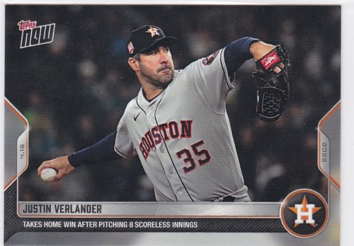 2022 Topps Now 63 Justin Verlander
