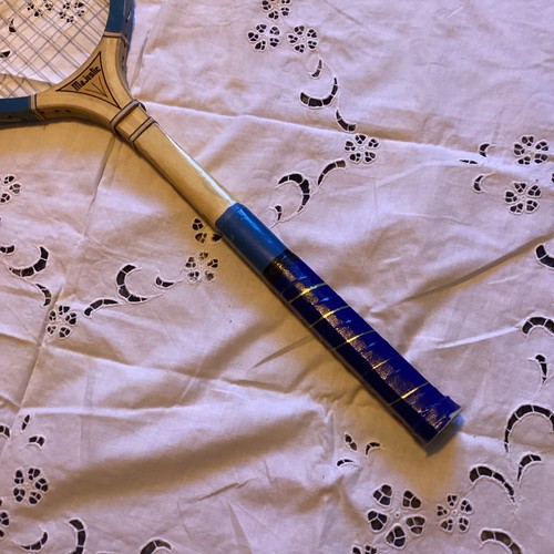 Vintage New Old Stock Majestic Wooden Tennis Racket - Picture 2 of 9