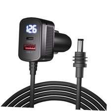 Starlink Mini Power Cable DC Cigarette Lighter Power Cable 10 Feet with Square